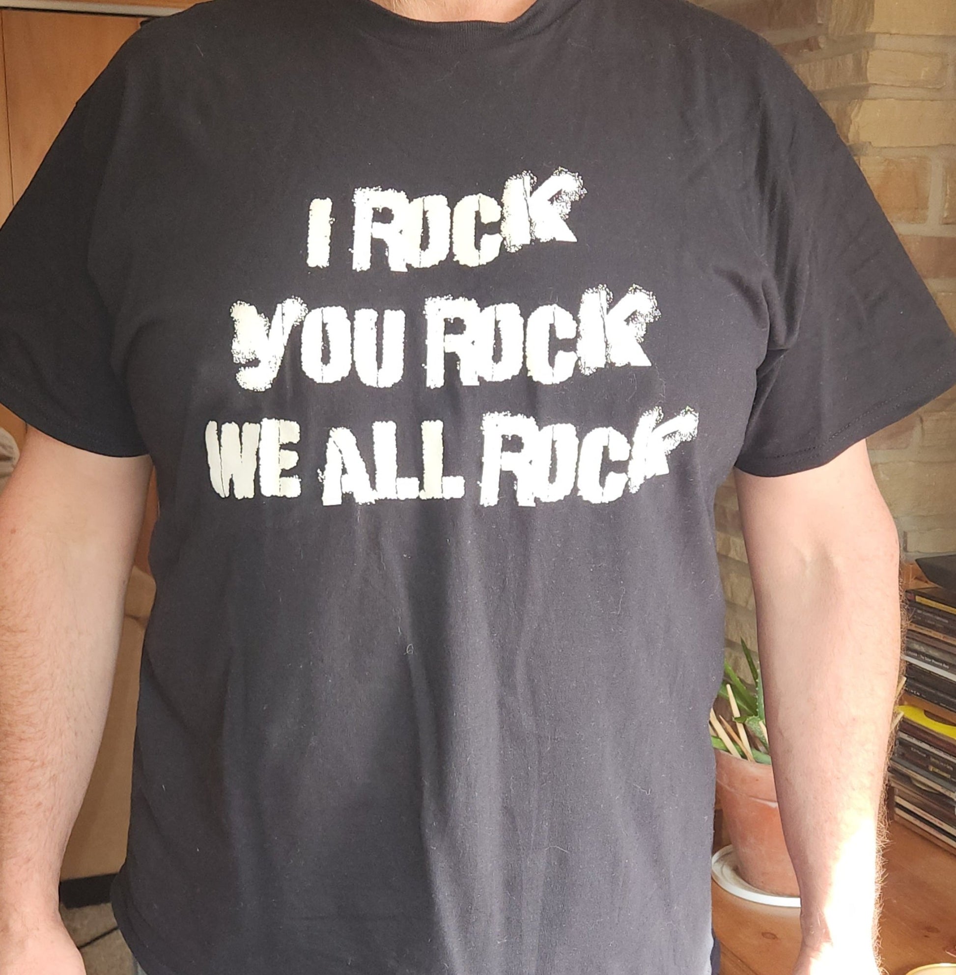 I Rock You Rock Short - Sleve T - 191SHIRTSI Rock You Rock Short - Sleve TPositive Vibes T